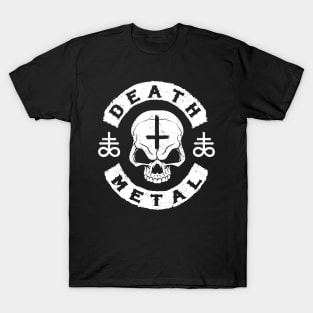 DEATH METAL - SKULL - HEAVY METAL T-Shirt